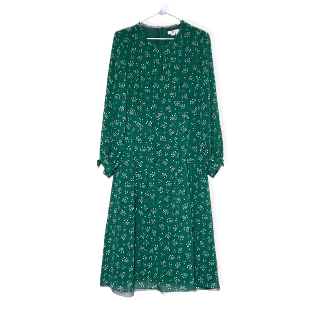 Boden Micro Floral Maxi Dress